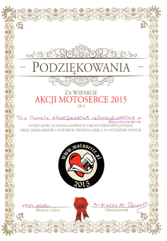 Motoserce 2015 w Inowrocławiu